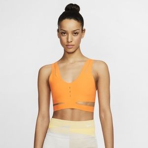 SOLD☺️🧡Cutest Nike Light Sports Bra kumquat/clear